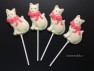 628 Cat Chocolate or Hard Candy Lollipop Mold